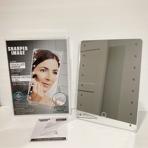 Sharper Image Touch LED Mirror Dimming NEW